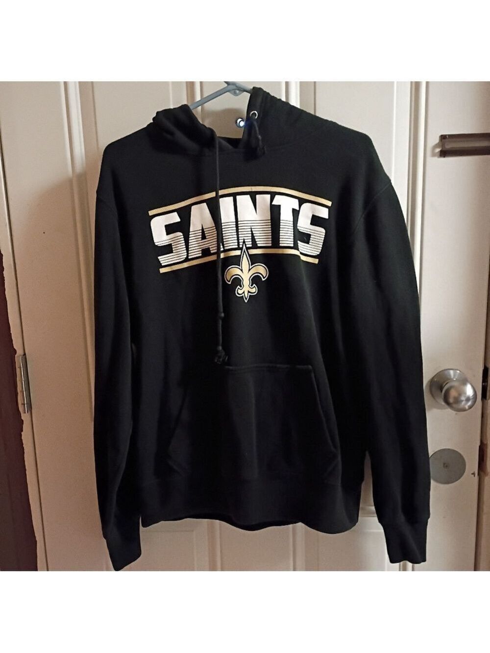 2/$10 New Orleans Staints '47 NFL Authentic Hoodie Size Small, Unisex